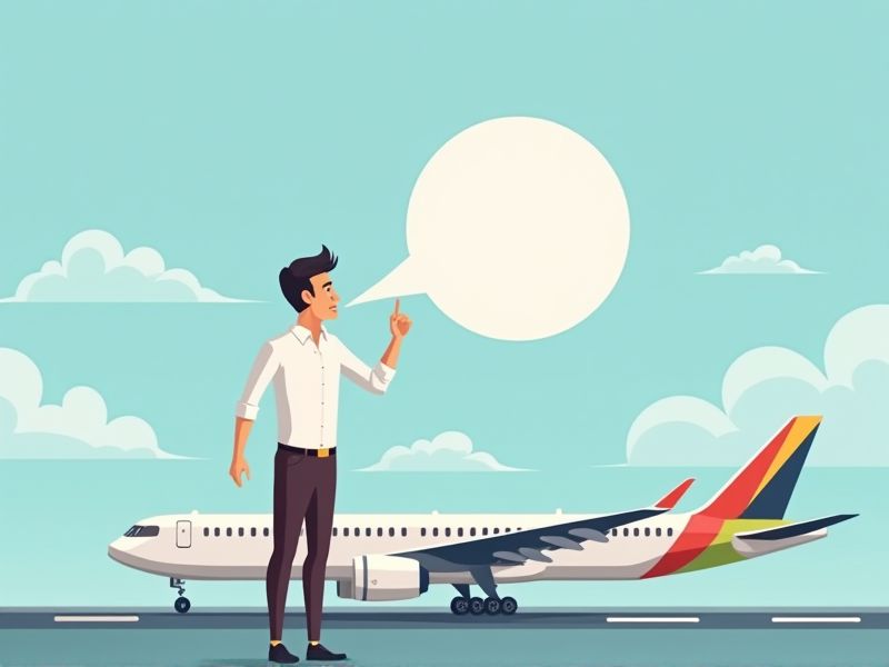 Complaint Speech Sample for Flight Delay