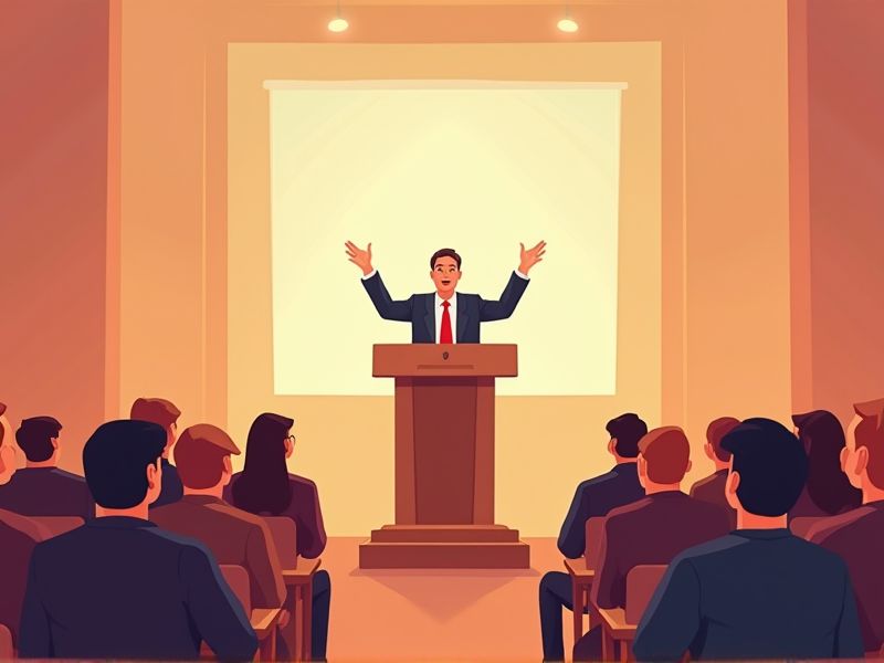 Declaration Speech Sample for Community Event