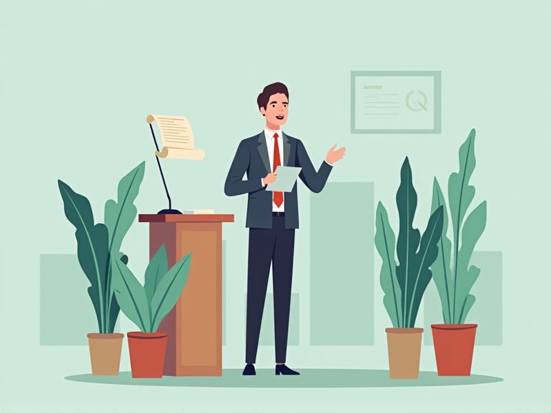 Declaration Speech Sample for Company Team Leader