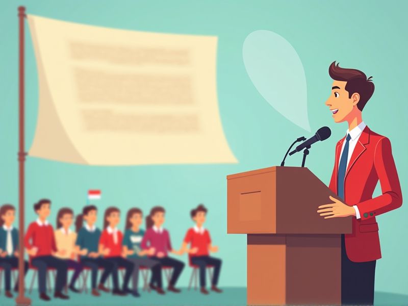 Sample Declaration Speech for Student Council Election