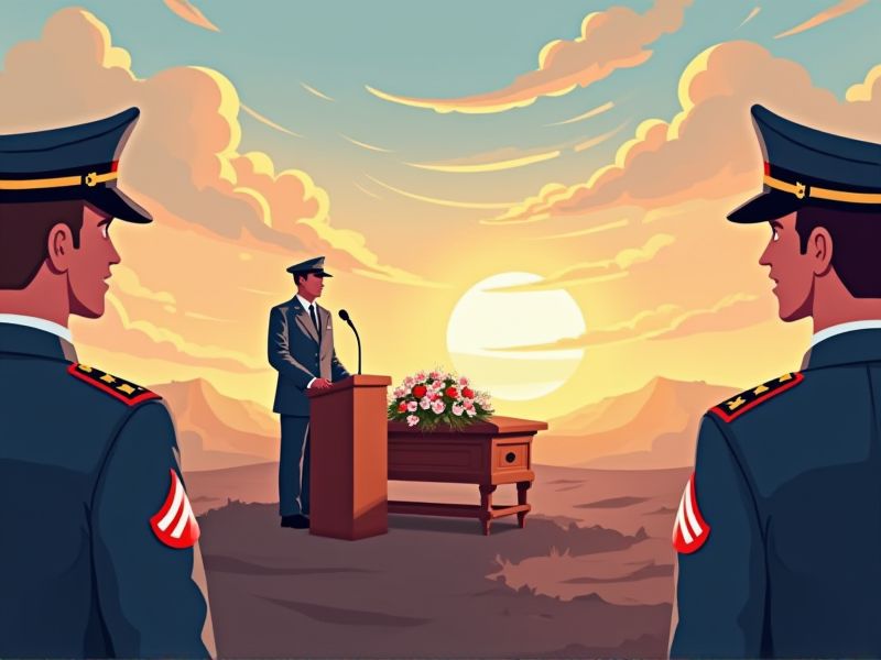 Funeral Speech Sample for a Military Veteran