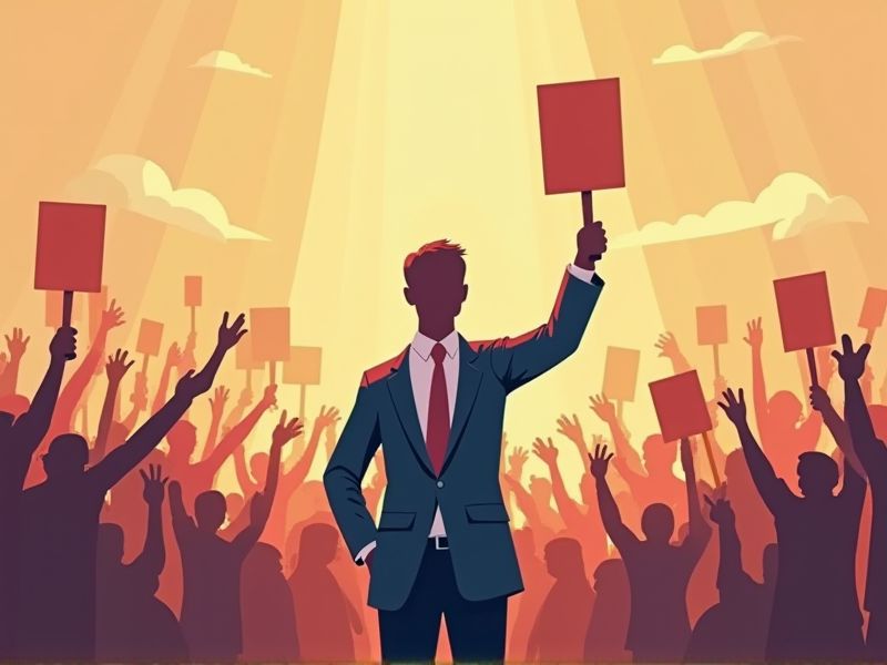 Protest Speech Sample for Political Corruption