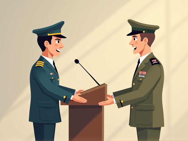 Resignation Speech Sample for Military Personnel